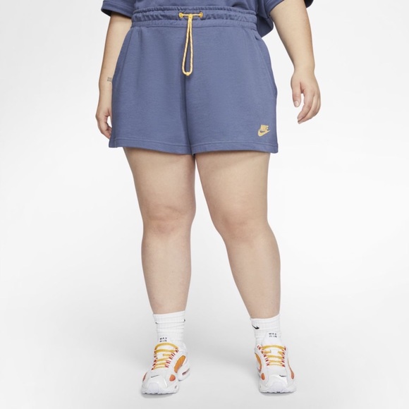 Nike Sportswear French Terry Icon Clash Shorts Plus Size 2X - Picture 8 of 8